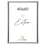 BB40x60 RAMKA PLX silver Ged.