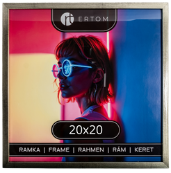 ALPINA 20x20 RAMKA Elegant Silver