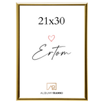 Ramka A4 BB 21x29,7cm złota Gedeon