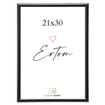 Ramka na zdjęcia A4 czarna 21 x 29,7 cm Plexi