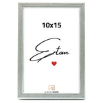 Ramka 10x15 AURA silver old-35 Ertom
