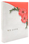 KD46200 We Love10X15/200 Album Czerwony