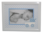 Ramka Baby BL-2 niebieski 10x15 Poldom