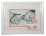 Ramka Baby PK-2 różowy 10x15 wózek
