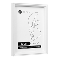Pamira 15x21 Ramka White