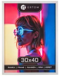 ALPINA 30x40 RAMKA White