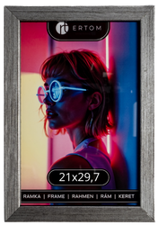 ALPINA 21x29,7 RAMKA Old Silver