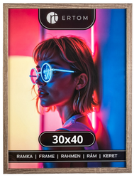 ALPINA 30x40 RAMKA Dąb Antyczny