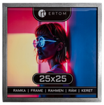 ALPINA 25x25 RAMKA Old Silver