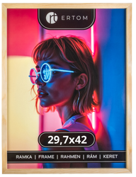 ALPINA 29,7x42 RAMKA Natural