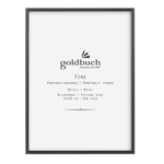 96.0464 15x20 Fine Ramka antracyt Goldbuch