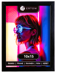 ALPINA 10x15 RAMKA Black