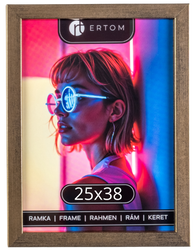 ALPINA 25x38 RAMKA Old Gold