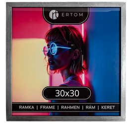 ALPINA 30x30 RAMKA Old Silver