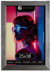 ALPINA 25x38 RAMKA Old Silver