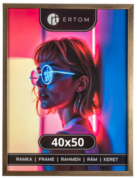 ALPINA 40x50 RAMKA Old Gold