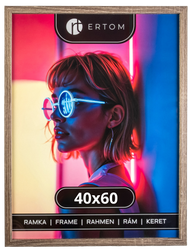 ALPINA 40x60 RAMKA Dąb Antyczny