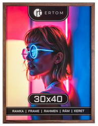 ALPINA 30x40 RAMKA Brown