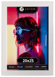 ALPINA 20x25 RAMKA White