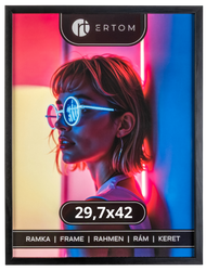 ALPINA 29,7x42 RAMKA Black