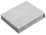 PUDEŁKO na pendrive magnes FLOCK szary
