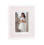 VELVET white 10x15 Ramka
