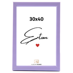 AURA PL 30X40 RAMKA light violet plexi-41