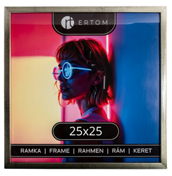 ALPINA 25x25 RAMKA Elegant Silver