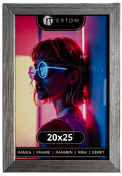 ALPINA 20x25 RAMKA Old Silver