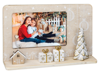 LS7764 Shinny 10x15 Ramka świąteczna 23,5x15