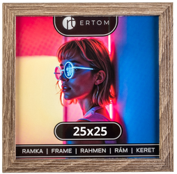 ALPINA 25x25 RAMKA Dąb Antyczny