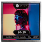 ALPINA 20x20 RAMKA Old Silver