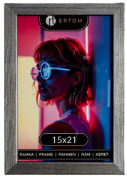 ALPINA 15x21 RAMKA Old Silver