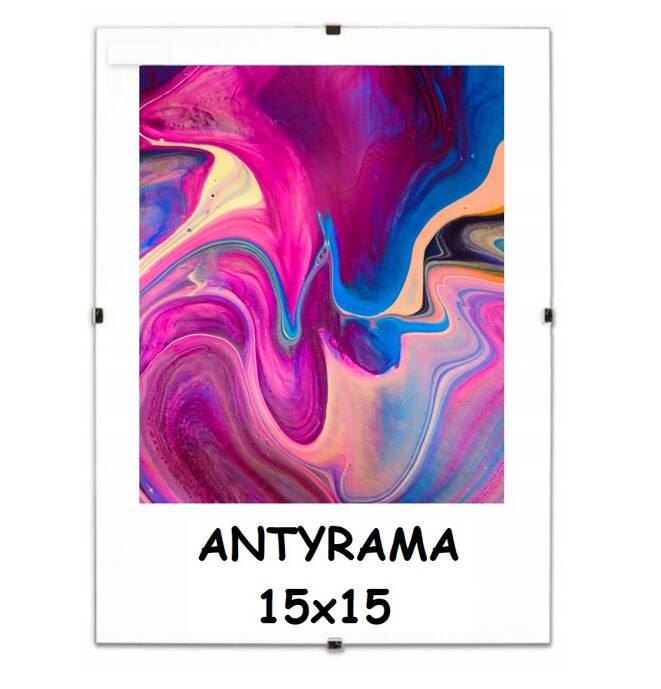 Antyrama 15x15 plexa